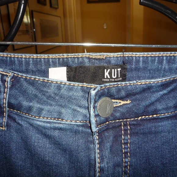 KUT FOR THE KLOTH WOMEN JEANS SZ 14W NW STRETCH BOOT CUT - Picture 3 of 5